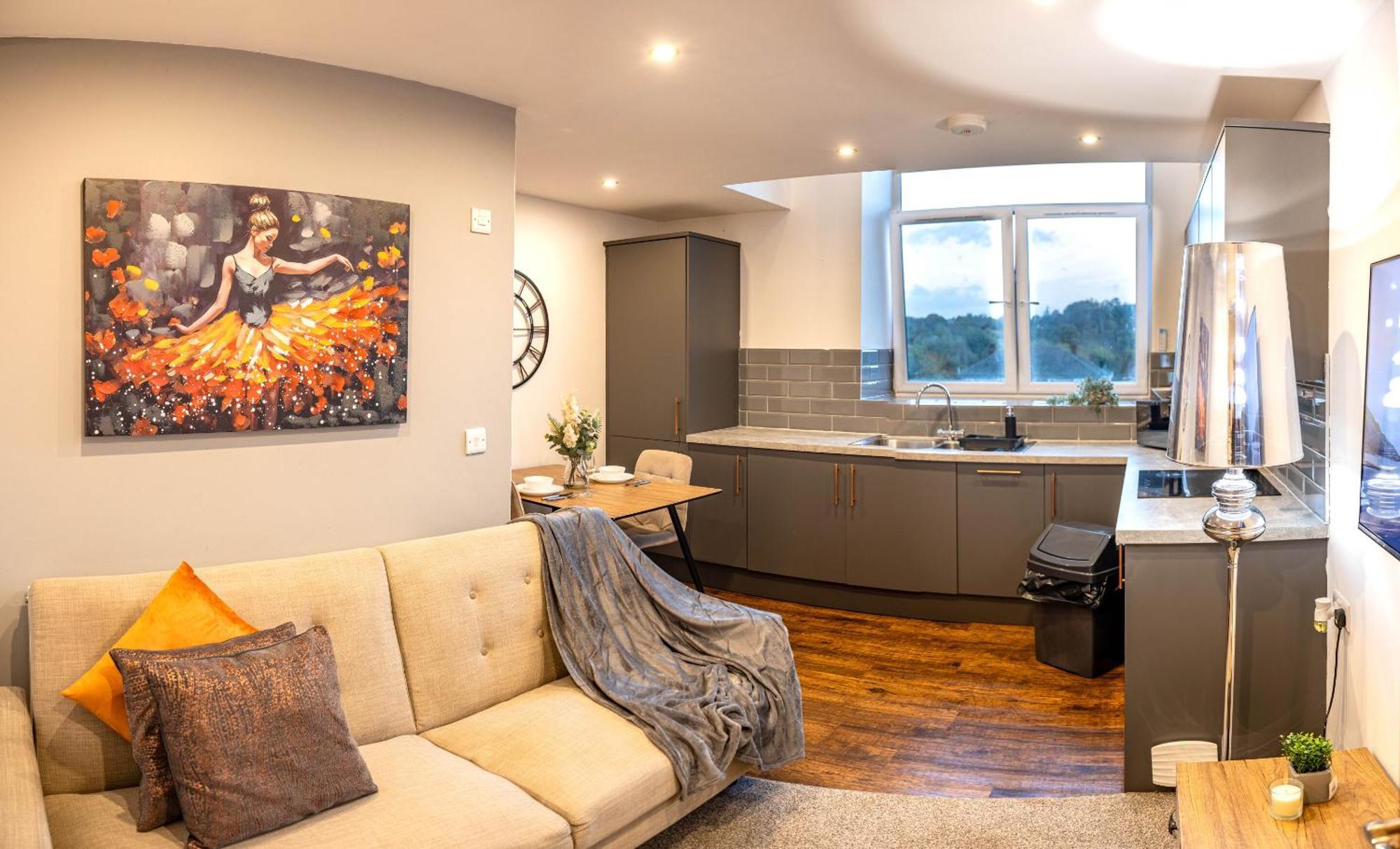 Hayy Aparthotels Dealhouse Huddersfield Rum bild